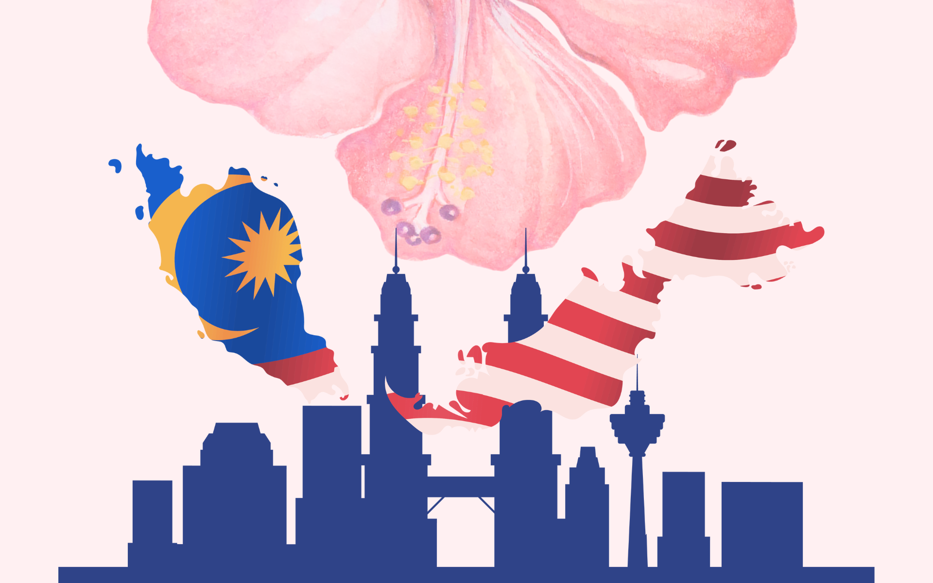 Malaysia National Day Countdown background