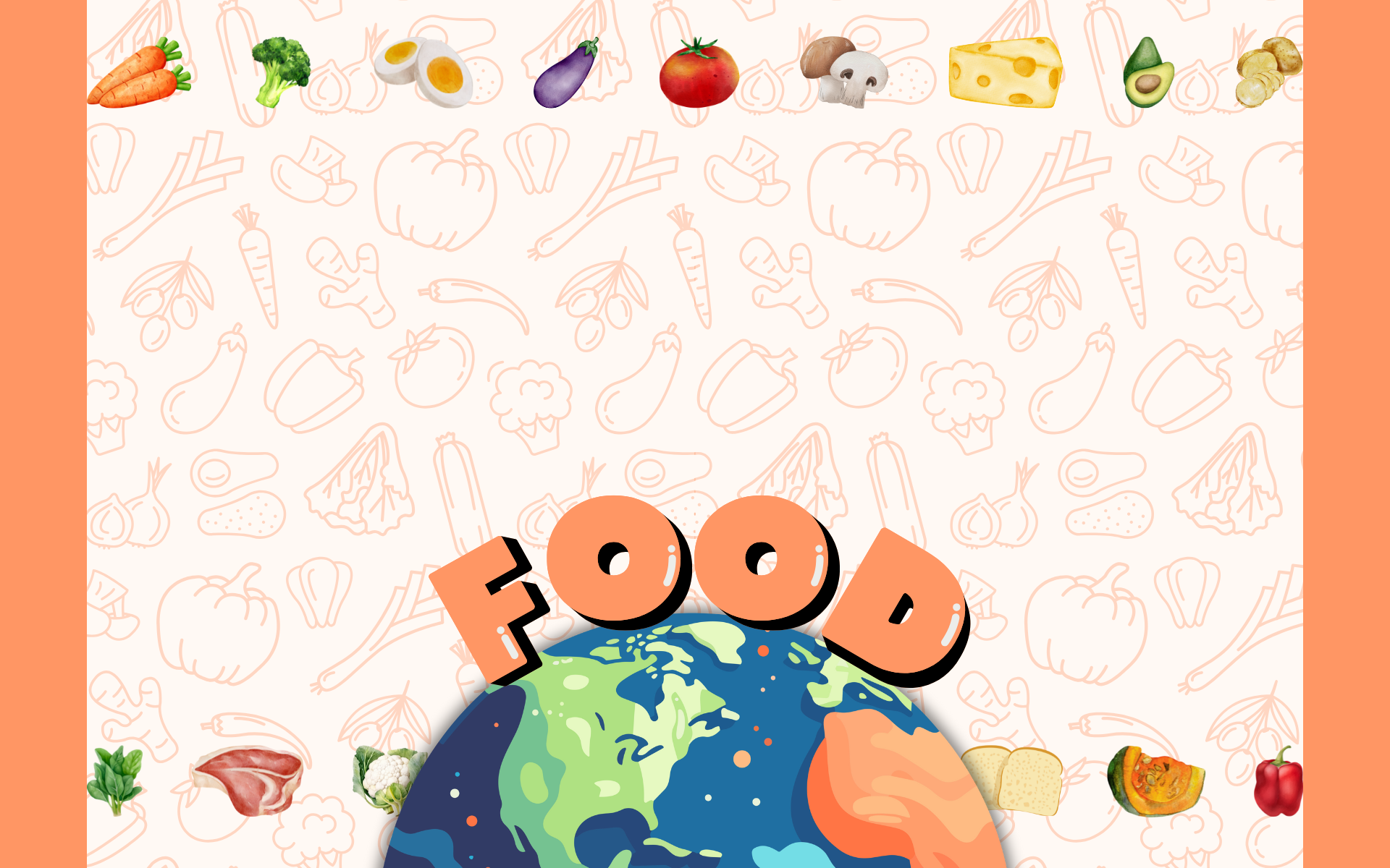 World Food Day Countdown background