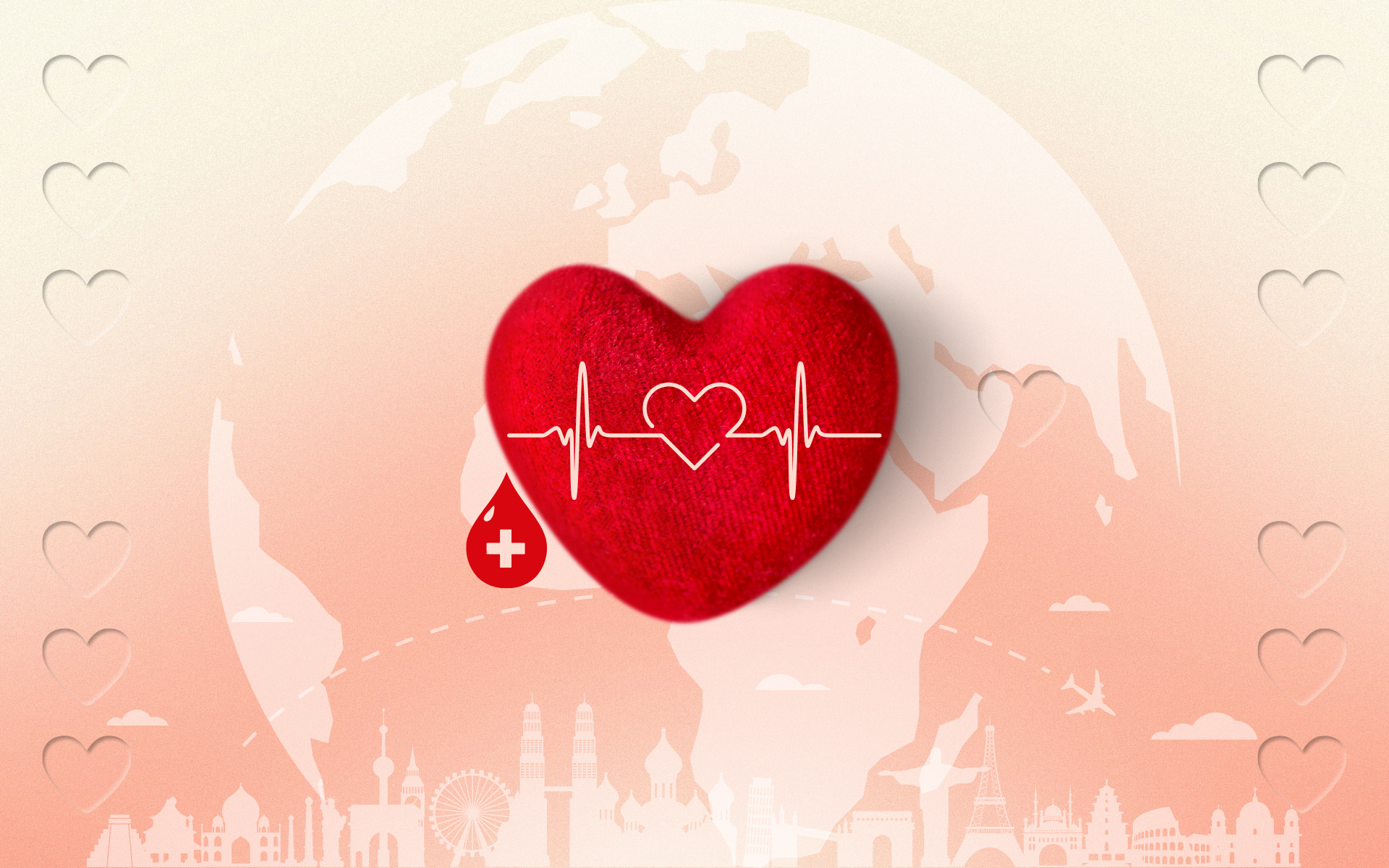 World Heart Day Countdown background